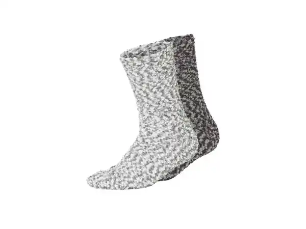Bild 2 von esmara® Damen Kuschelsocken, 2 Paar