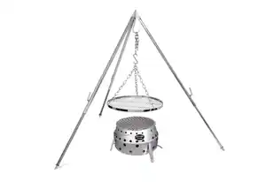 Petromax Feuerschale Atago Set inkl. Dreibein & Rost