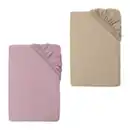 Bild 1 von NOVITESSE Supersoft-Spannbetttuch; B x L: ca. 180–200 x 200 cm