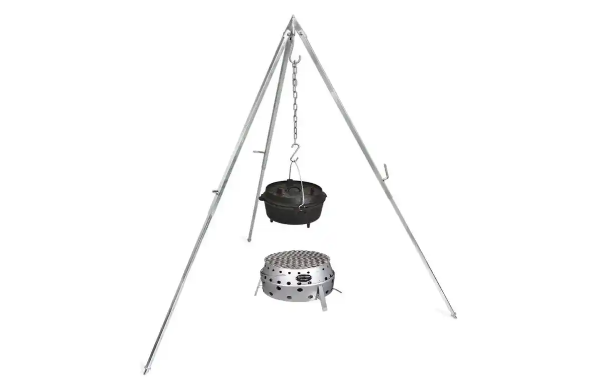 Bild 1 von Petromax Feuerschale Atago Set inkl. Dreibein, Rost & Feuertopf ft9
