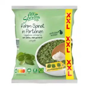 ALL SEASONS Rahmspinat XXL 1kg