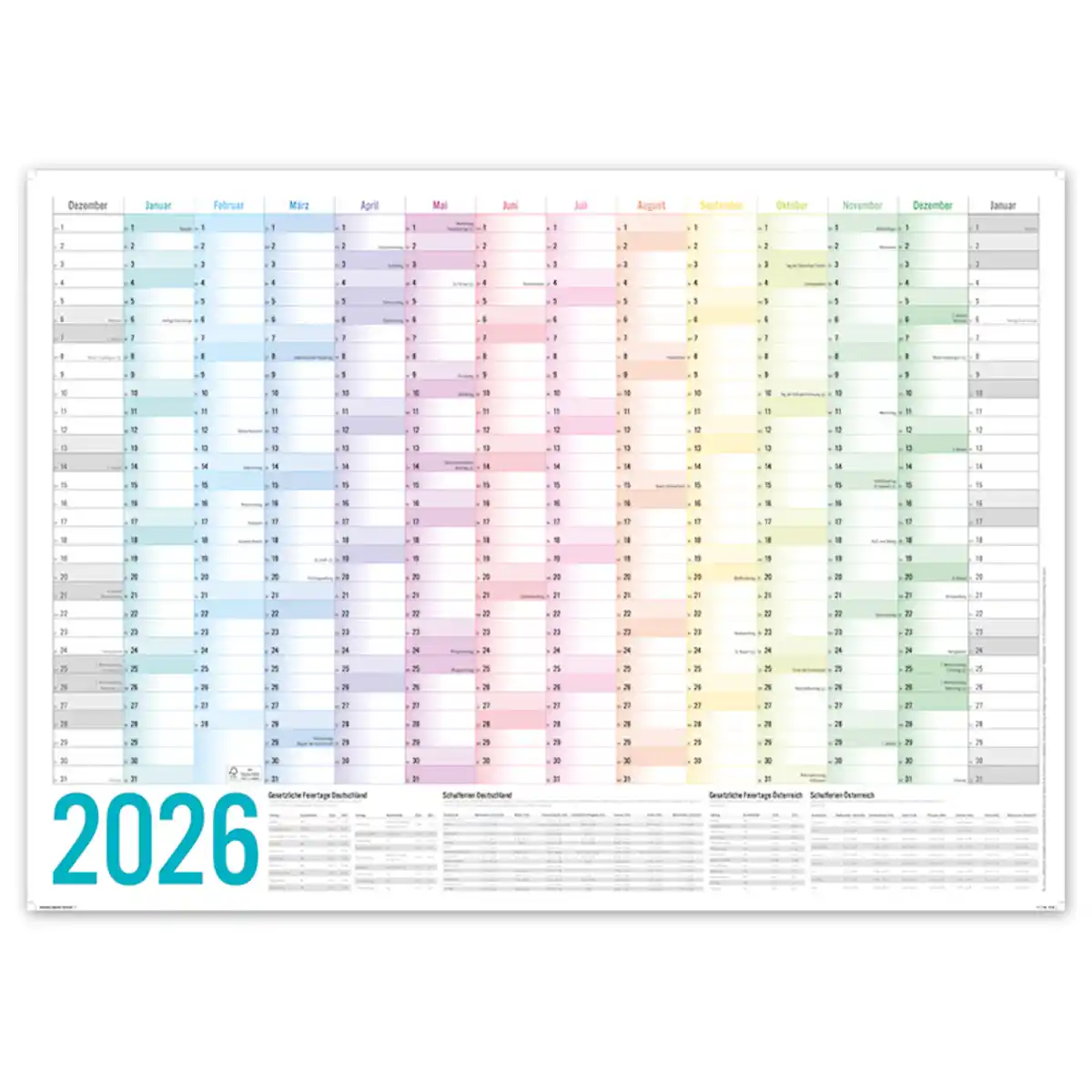 Bild 4 von Paperscrip Bürokalender 2026
