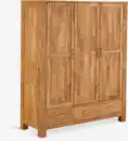 Bild 1 von Kleiderschrank OLDE 168x200 3 Türen 2 Schubladen eiche