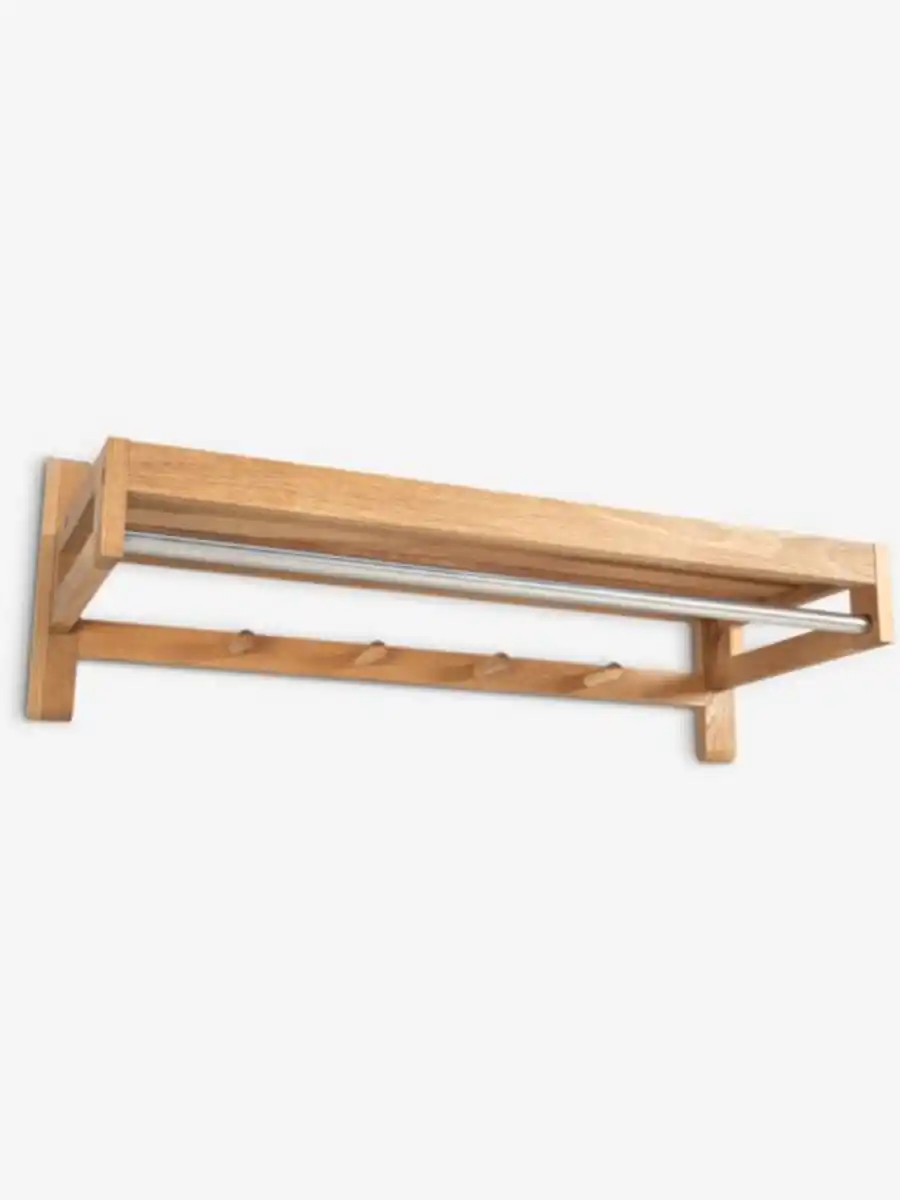 Bild 1 von Flurregal TVIS 4 Haken eiche