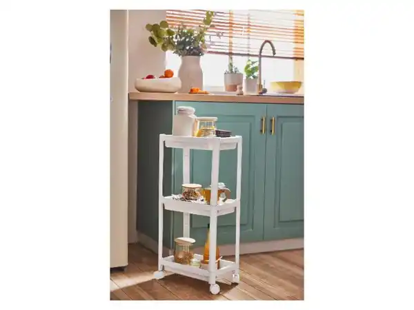 Bild 3 von LIVARNO home Roll- und Beistellwagen, mit Leichtlaufrollen