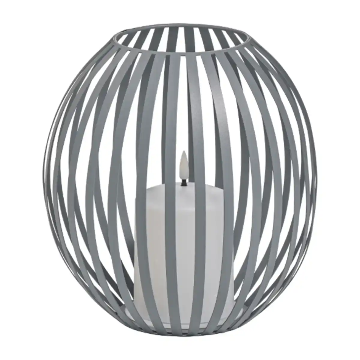 Bild 2 von HOME CREATION LED Laterne mit Kerze