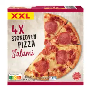 PIZZ’AH Steinofenpizza Salami XXL 350g