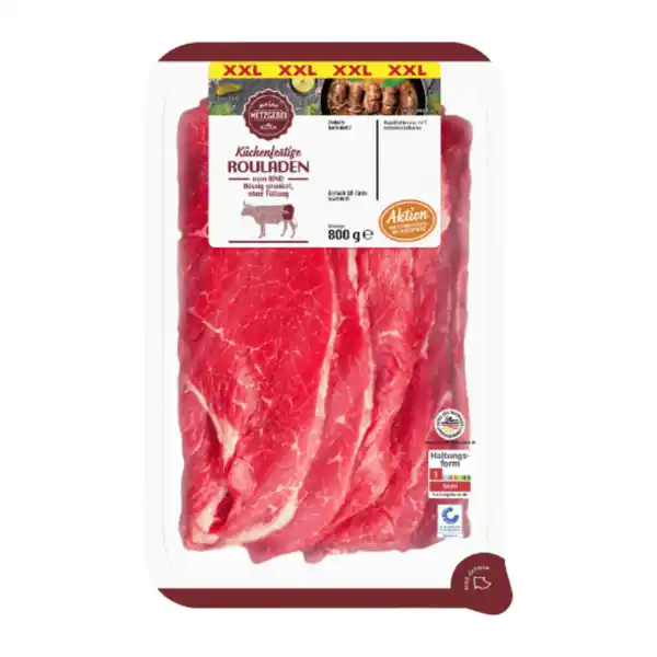 Bild 2 von MEINE METZGEREI Rinder-Rouladen XXL 800g