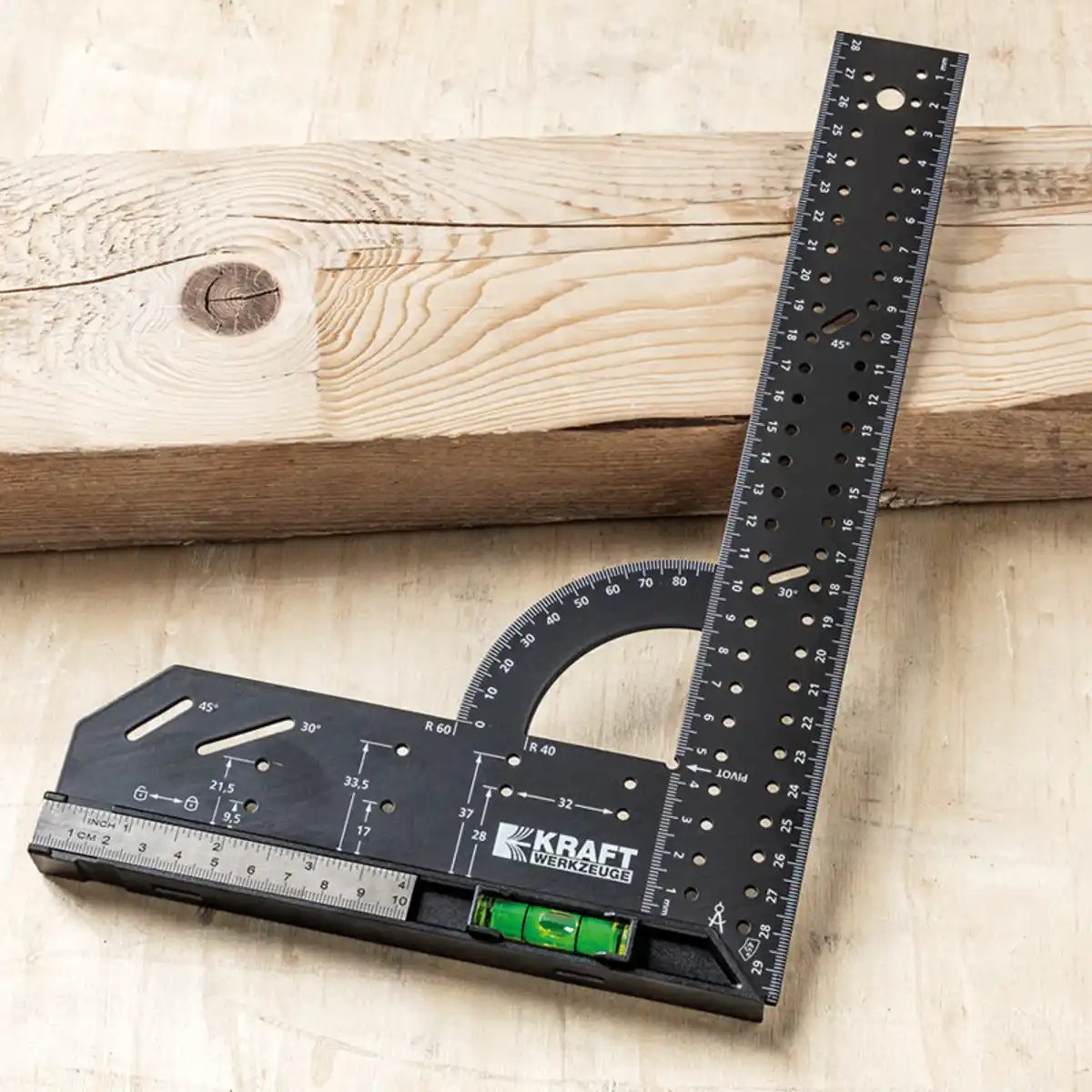 Bild 1 von Kraft Werkzeuge Multifunktionales Lineal