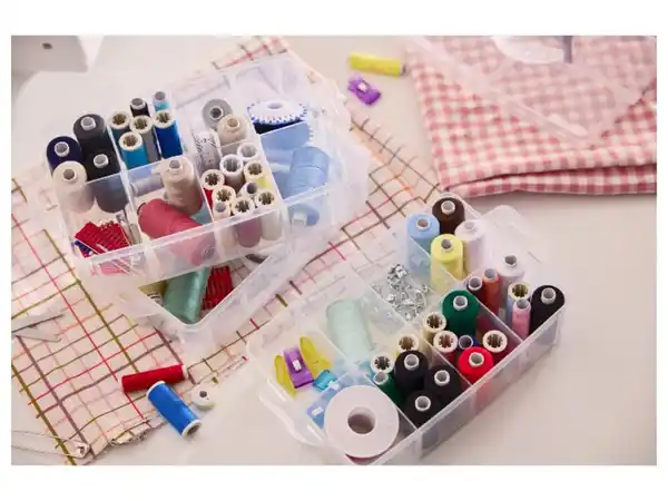 Bild 2 von crelando® Aufbewahrungsbox / Nähzubehör-Box