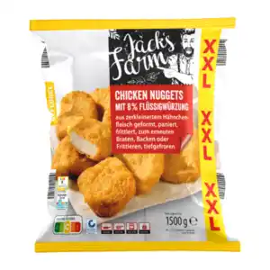 JACK’S FARM Chicken Nuggets XXL 1,5kg