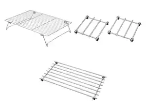 SILVERCREST® Kühlgitter / Untersetzer, aus Edelstahl