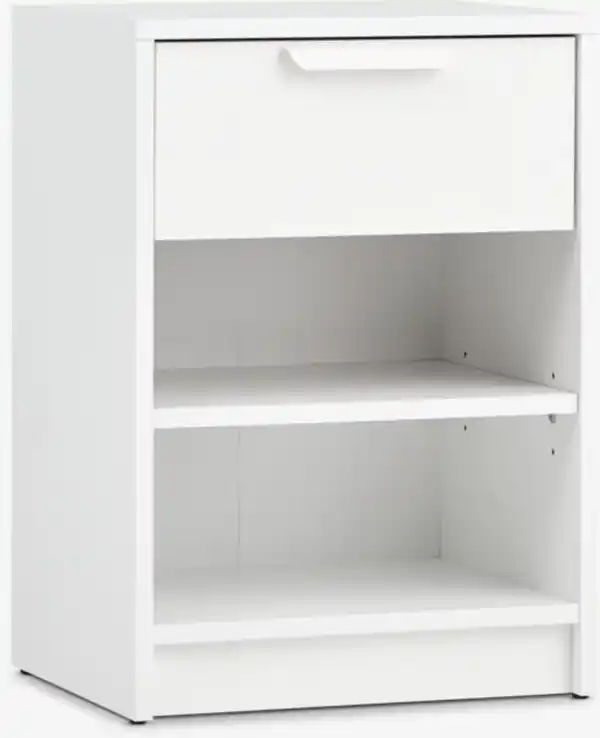 Bild 1 von Nachttisch JENSLEV 1 Schublade weiß
