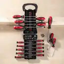 Bild 1 von Kraft Werkzeuge Schraubendreher-Bit- und Steckschlüssel-Satz 44-tlg.