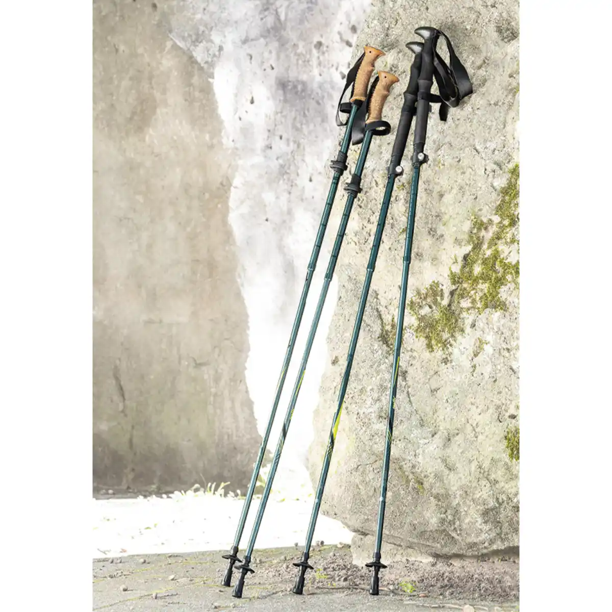 Bild 1 von Topfit Faltbare Alu-Wander- oder -Tourenstöcke