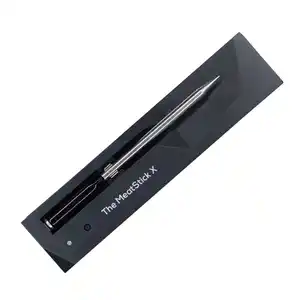 Fleischthermometer, Kunststoff, schwarz