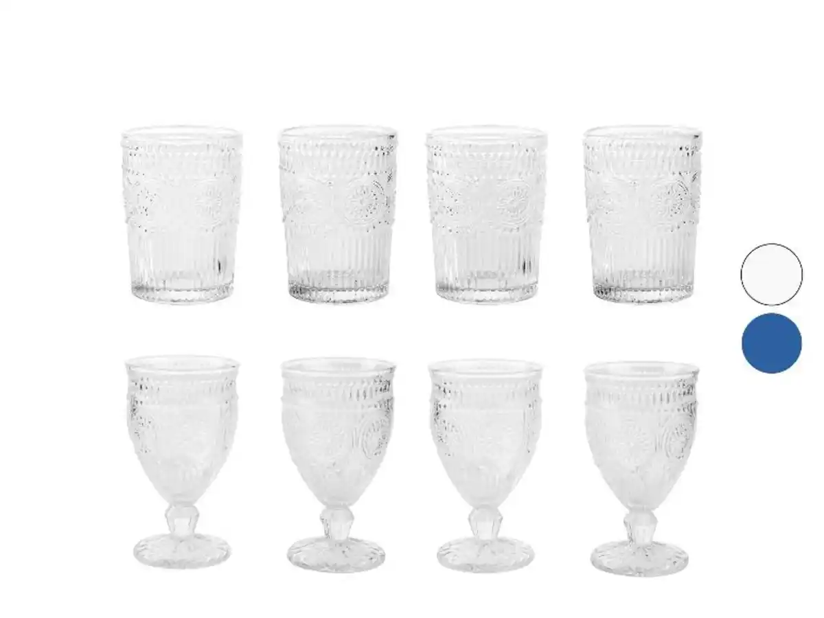 Bild 1 von LIVARNO home Wassergläser / Weingläser, 4-teilig