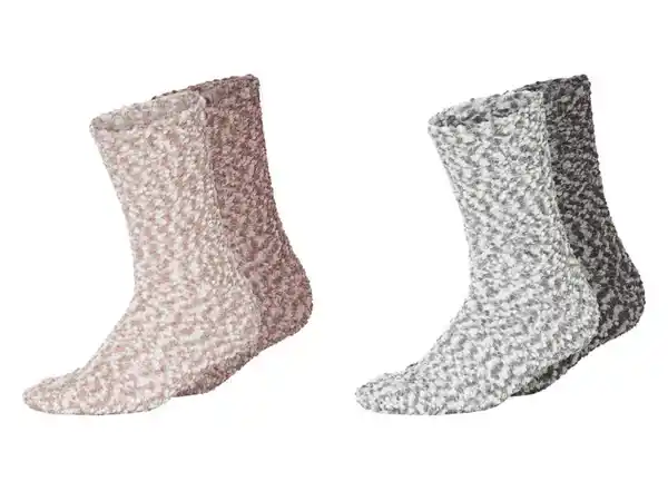 Bild 1 von esmara® Damen Kuschelsocken, 2 Paar