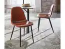 Bild 2 von LIVARNO home Stuhl »San Diego«, braunes Kunstleder, 2 Stück
