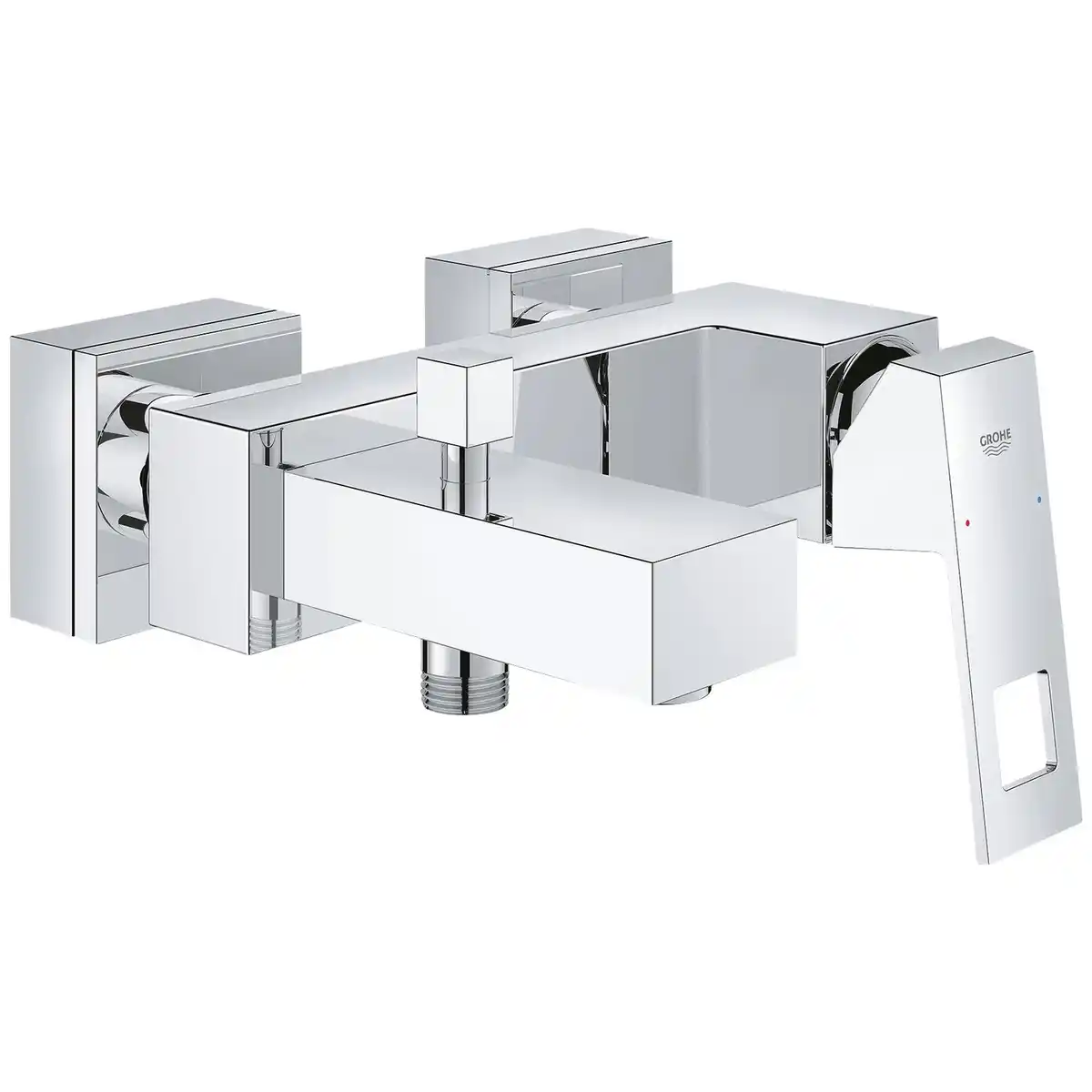 Bild 1 von GROHE Wannenarmatur »Eurocube«, Metall, glänzend, ½"