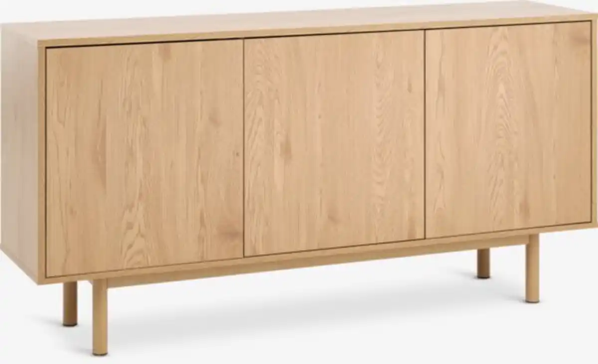 Bild 1 von Sideboard ALSTED 3 Türen natürliche Eichenfarbe