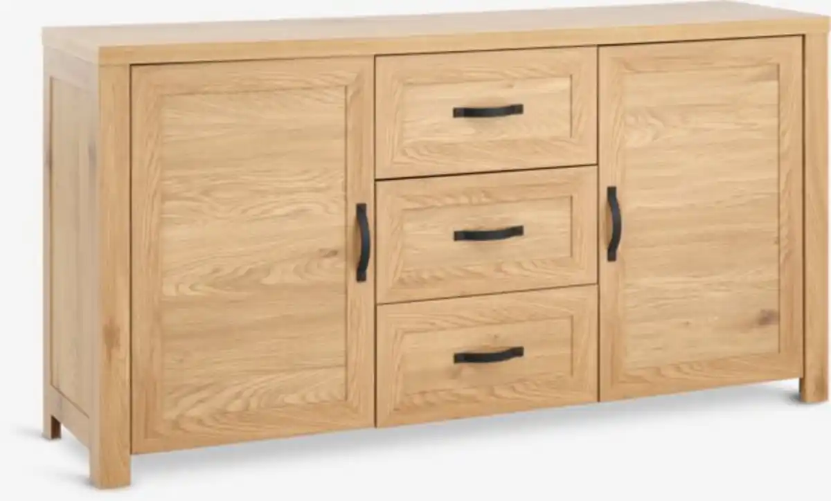 Bild 1 von Sideboard JUNGEN 2 Türen 3 Schubladen Warm eiche Farbe