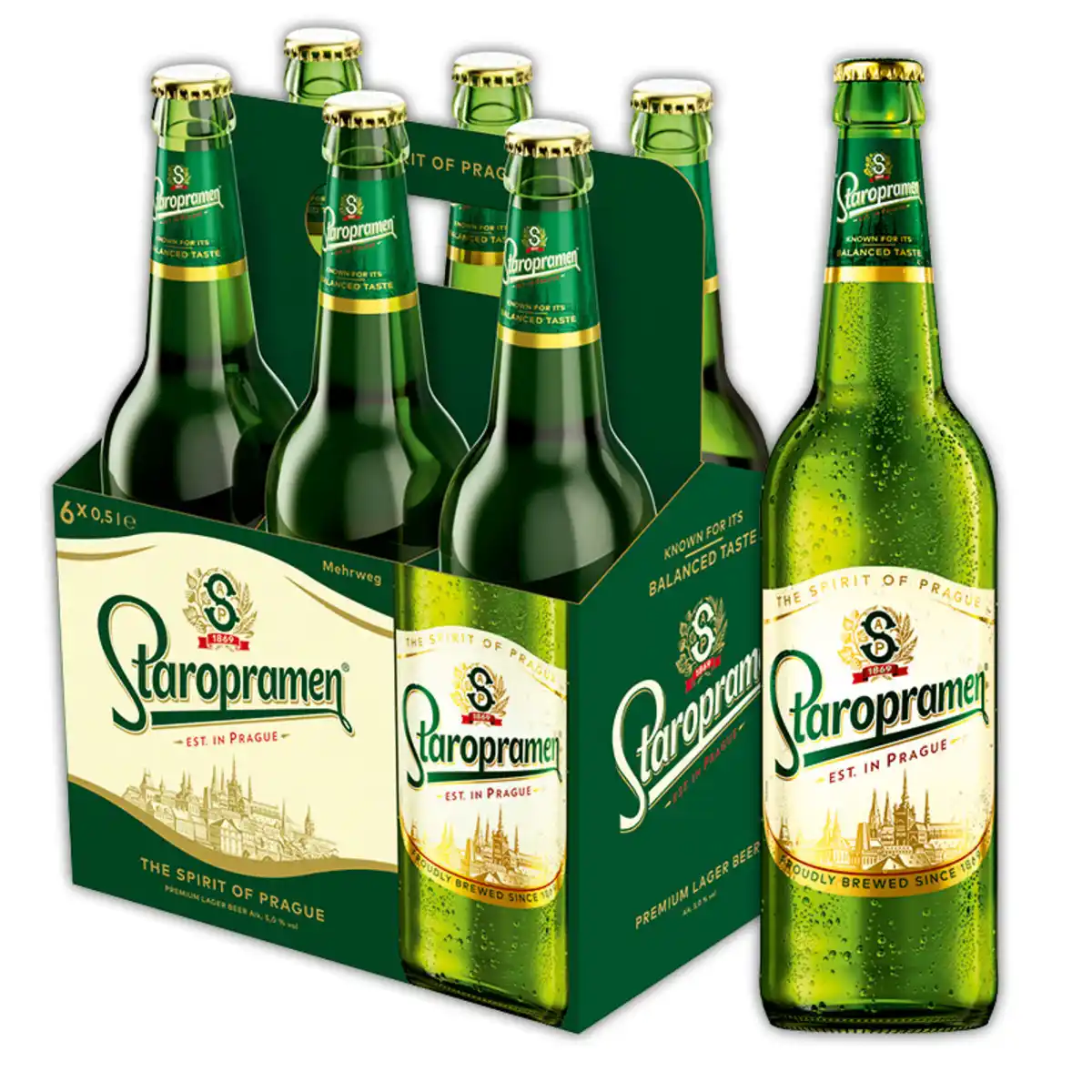Bild 1 von Staropramen Premium Lagerbier