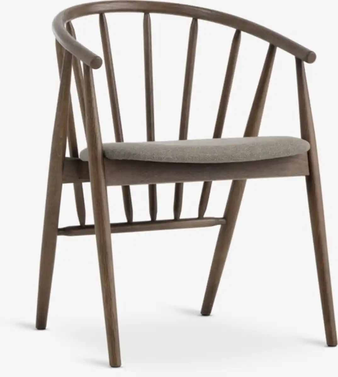 Bild 1 von Esszimmerstuhl LYKSBORG dunkel eiche/sand dunkel Stoff