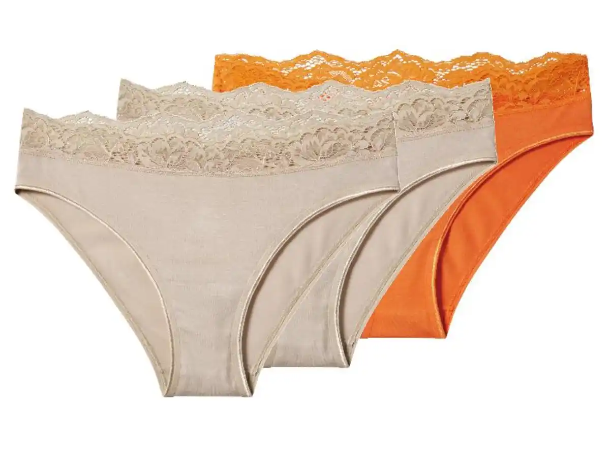 Bild 2 von esmara® Damen Slips mit Spitze, 3 Stück