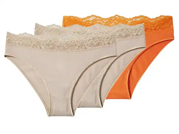 Bild 2 von esmara® Damen Slips mit Spitze, 3 Stück