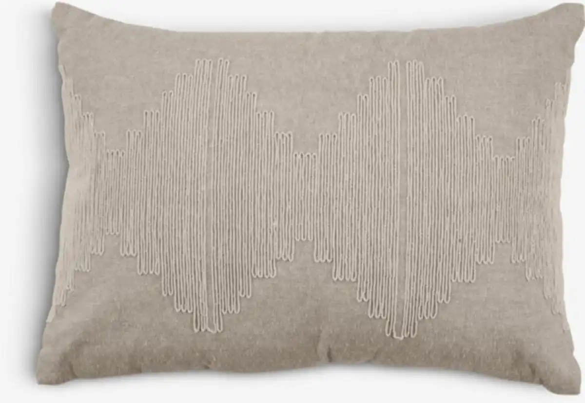 Bild 1 von Zierkissen HIBISCUS 35x50 beige/braun