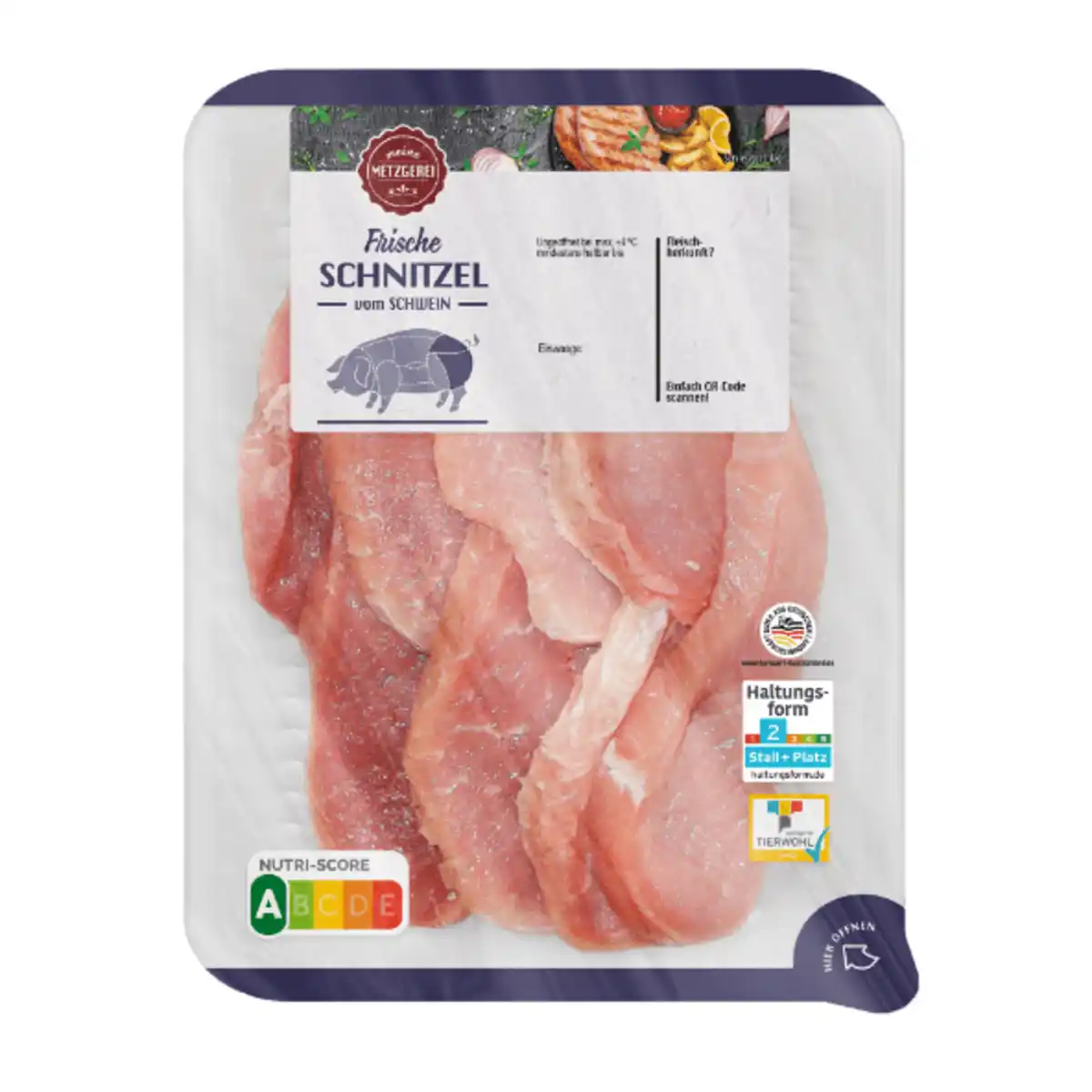 Bild 2 von MEINE METZGEREI Schinken-Schnitzel 500g