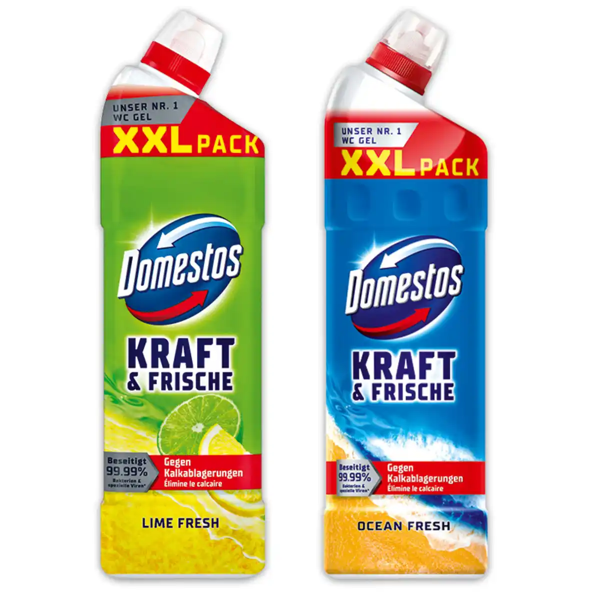 Bild 1 von Domestos Kraft & Frische WC Gel
