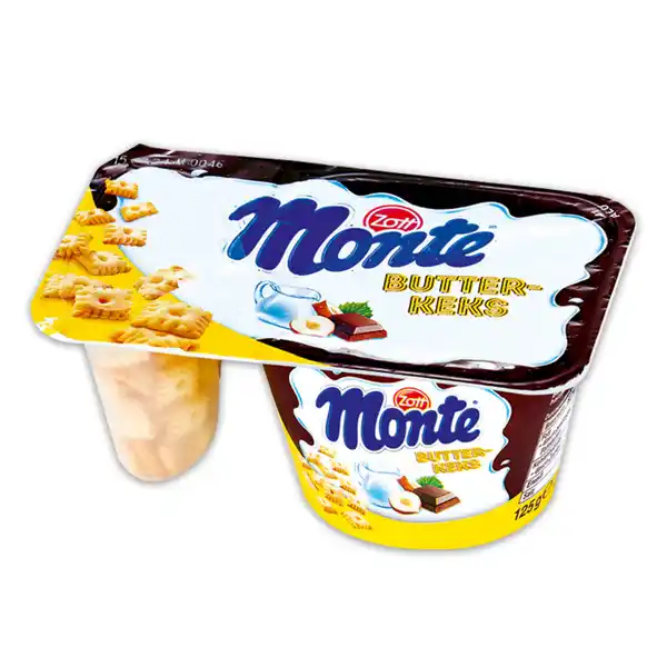 Bild 2 von Zott Monte Top Cup / Dessert Butterkeks & Crunchy / Dessert