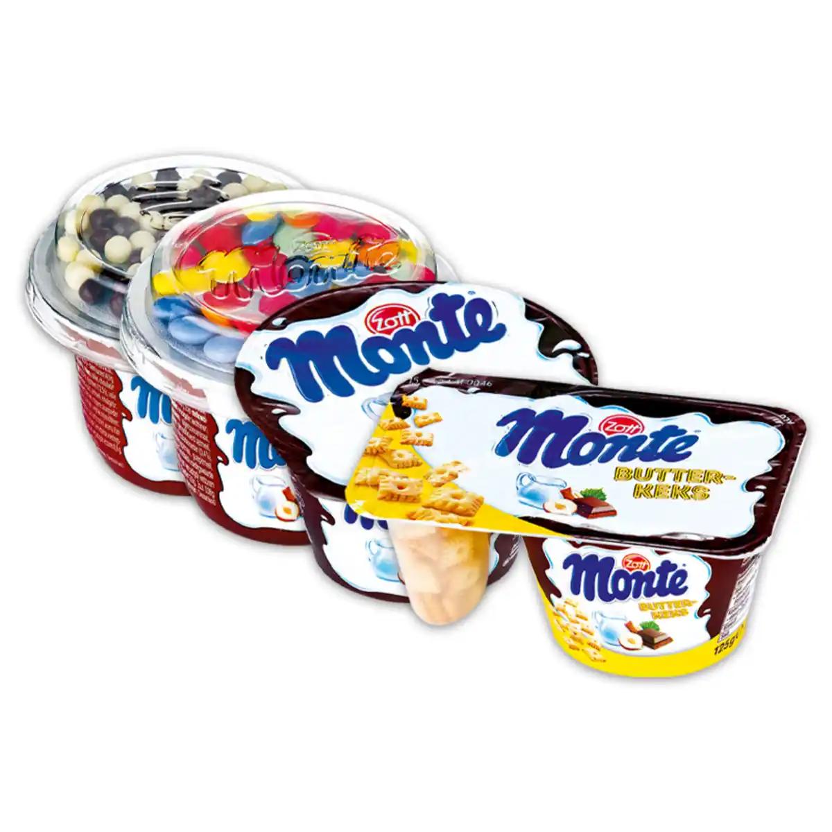 Bild 1 von Zott Monte Top Cup / Dessert Butterkeks & Crunchy / Dessert