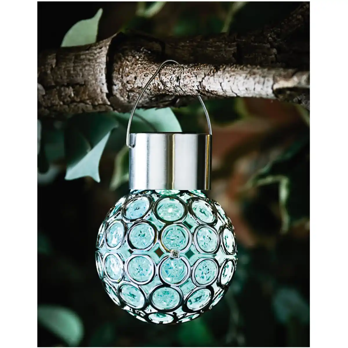 Bild 1 von Dallas Solar Hängeleuchte 8x10,5cm 2fa.sort. Farbe: Farbwechsel