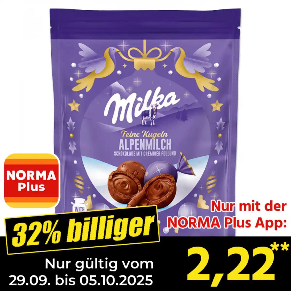 Bild 1 von Milka Feine Kugeln