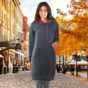Ellenor Kapuzen-Sweatkleid
