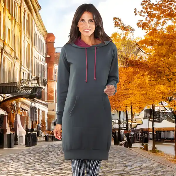 Bild 1 von Ellenor Kapuzen-Sweatkleid