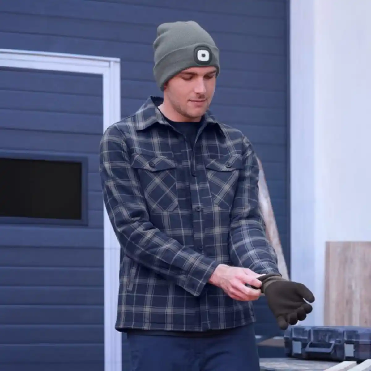 Bild 4 von TOPCRAFT Arbeitsflanelljacke