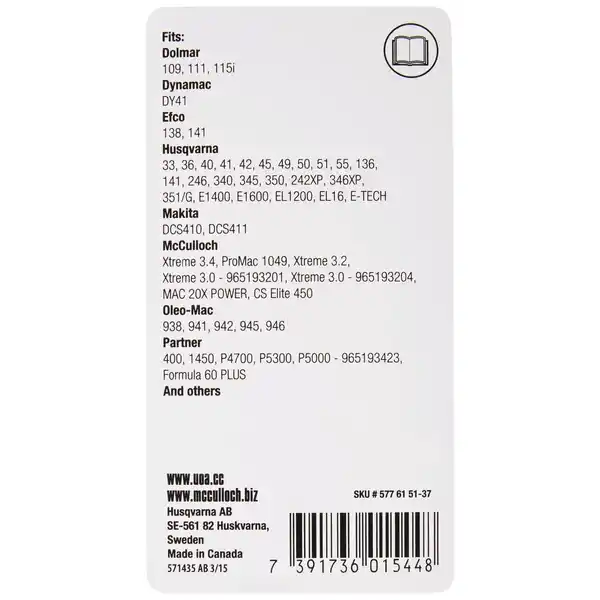 Bild 3 von MCCULLOCH Ersatzkette »CHO037«, 72 TG, 0,325, 450 mm