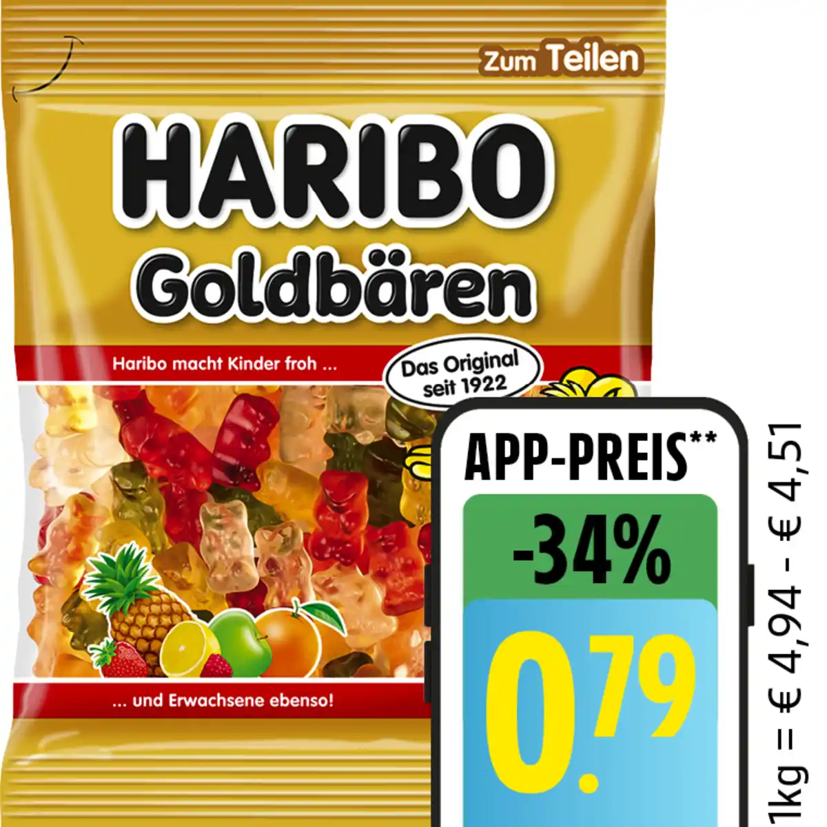 Bild 1 von Haribo Fruchtgummi oder Lakritz