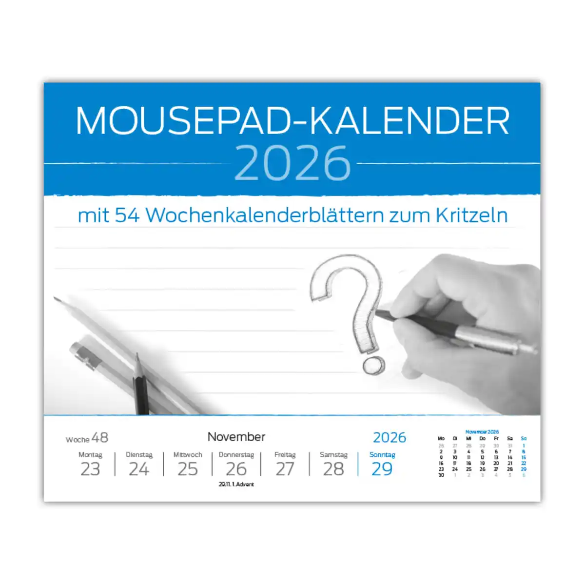Bild 2 von Paperscrip Bürokalender 2026