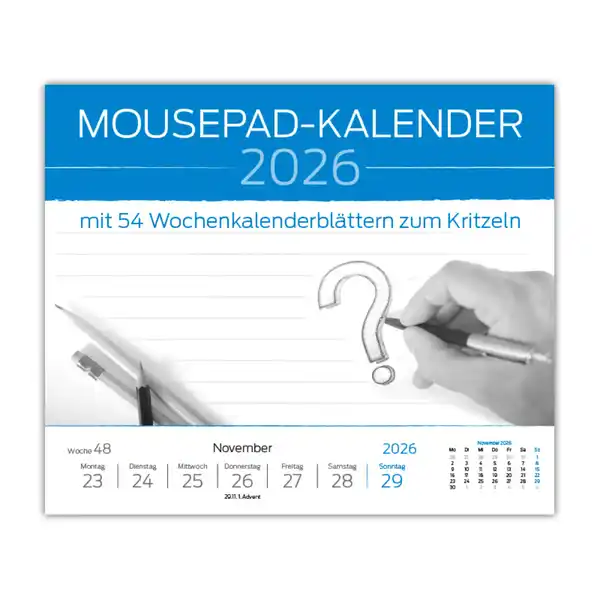 Bild 2 von Paperscrip Bürokalender 2026