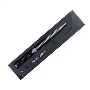 Fleischthermometer, Kunststoff, schwarz