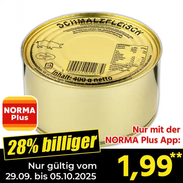 Bild 1 von Animex Schmalzfleisch