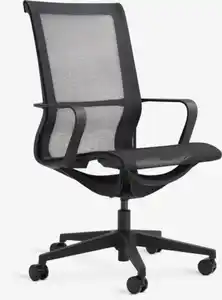 Bürostuhl FOLBY Mesh schwarz/schwarz