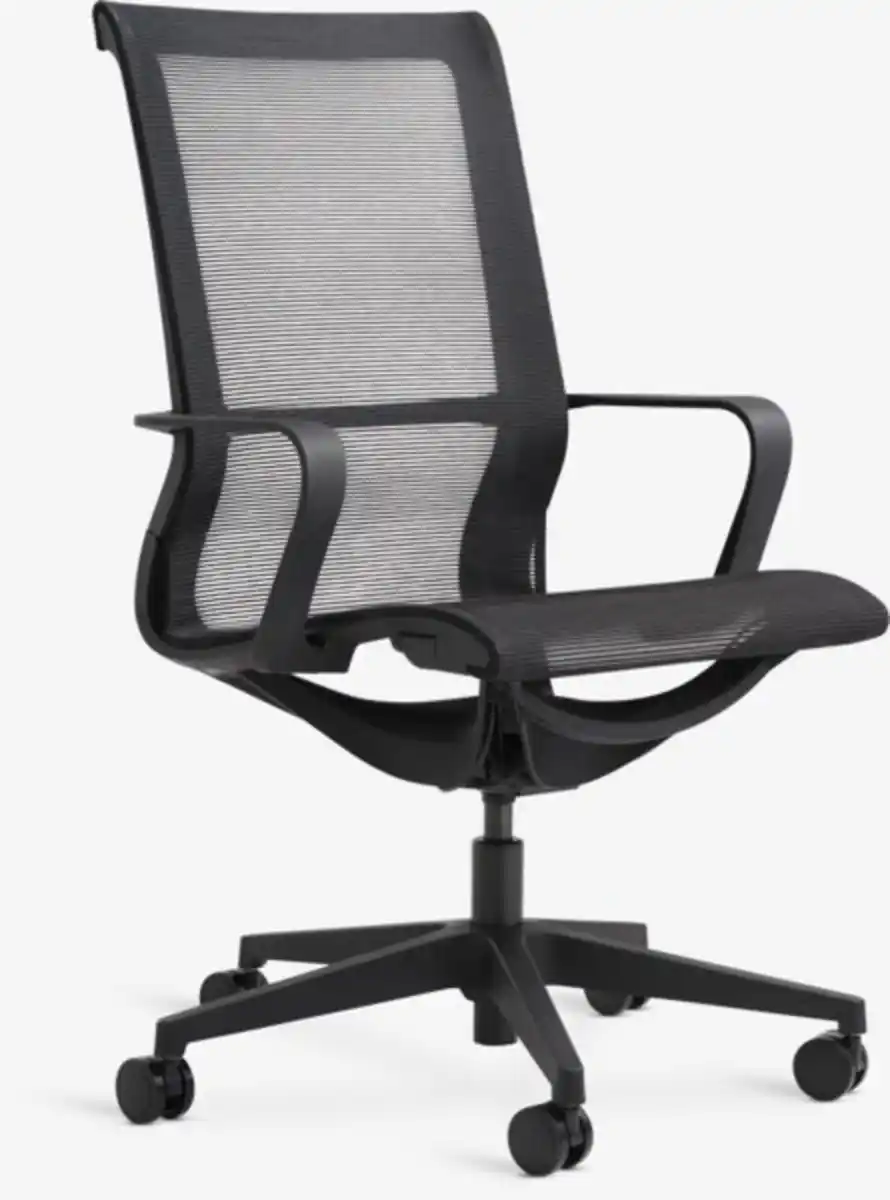 Bild 1 von Bürostuhl FOLBY Mesh schwarz/schwarz