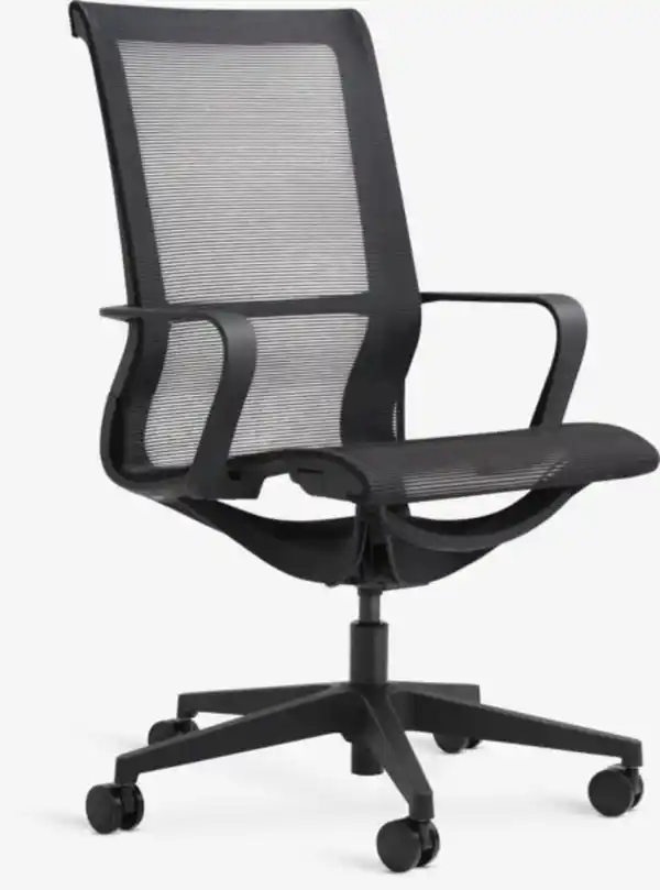 Bild 1 von Bürostuhl FOLBY Mesh schwarz/schwarz