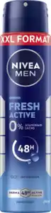 NIVEA MEN Fresh Active Deodorant Spray, 250 ml